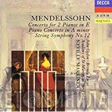 - Felix Mendelssohn-Bartholdy , Brenda Lucas , John Ogdon Director The Academy Of St. Martin-in-the-Fields  Sir Neville Marriner  - Concerto In E Major For Two Pianos And Orchestra / Concerto In A Minor For Piano And Strings
