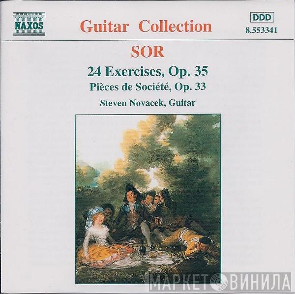 , Fernando Sor  Steven Novacek  - 24 Exercises, Op. 35 / Pièces De Société, Op. 33