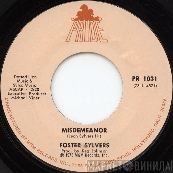 / Foster Sylvers  The Sylvers  - Misdemeanor / So Close