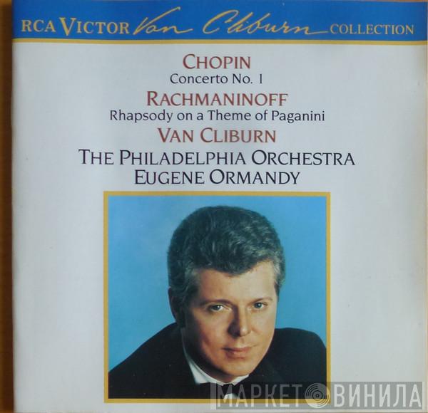 / Frédéric Chopin , Sergei Vasilyevich Rachmaninoff , Van Cliburn , The Philadelphia Orchestra  Eugene Ormandy  - Concerto No.1 / Rhapsody On A Theme Of Paganini