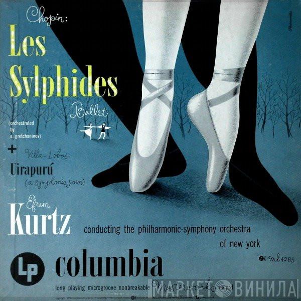 + Frédéric Chopin / Heitor Villa-Lobos Conducting The Efrem Kurtz  The New York Philharmonic Orchestra  - Les Sylphides Ballet + Uirapurú (A Symphonic Poem)