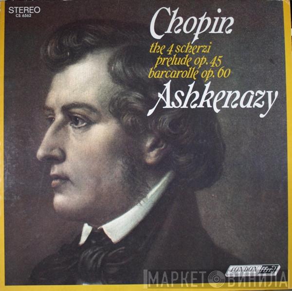 , Frédéric Chopin  Vladimir Ashkenazy  - The 4 Scherzi / Prelude Op.45 / Barcarolle Op.60