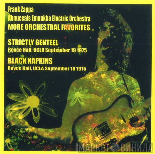 , Frank Zappa  The Abnuceals Emuukha Electric Orchestra  - Strictly Genteel / Black Napkins