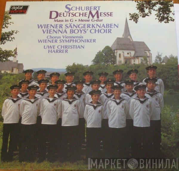 – Franz Schubert , Die Wiener Sängerknaben , Chorus Viennensis , Wiener Symphoniker  Uwe Christian Harrer  - Deutsche Messe / Mass In G = Messe G-dur