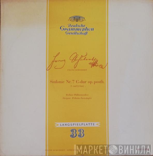 / Franz Schubert – Joseph Haydn , Berliner Philharmoniker  Wilhelm Furtwängler  - Sinfonie Nr. 7 C-dur Op. Posth. / Sinfonie Nr. 88 G-dur