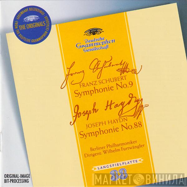 / Franz Schubert : Joseph Haydn , Berliner Philharmoniker  Wilhelm Furtwängler  - Symphonie No. 9 / Symphonie No. 88