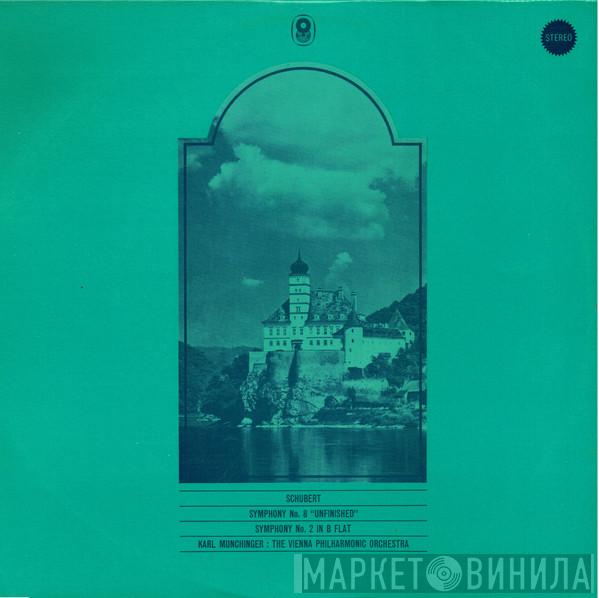 / Franz Schubert , Karl Münchinger  Wiener Philharmoniker  - Symphony No. 8 In B Minor (Unfinished) / Symphony No. 2 In B Flat