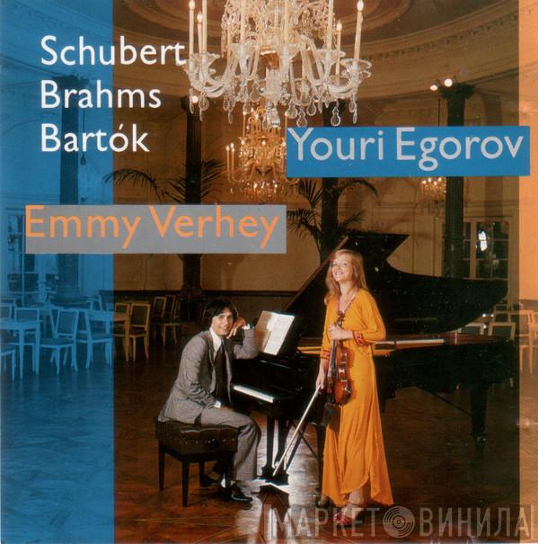 / Franz Schubert / Johannes Brahms , Béla Bartók , Emmy Verhey  Youri Egorov  - Emmy Verhey & Youri Egorov