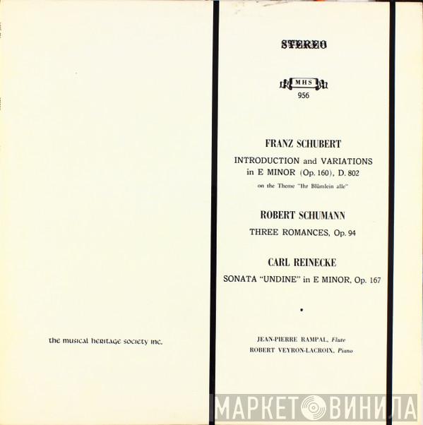 / Franz Schubert / Robert Schumann - Carl Reinecke , Jean-Pierre Rampal  Robert Veyron-Lacroix  - Music For Flute And Piano