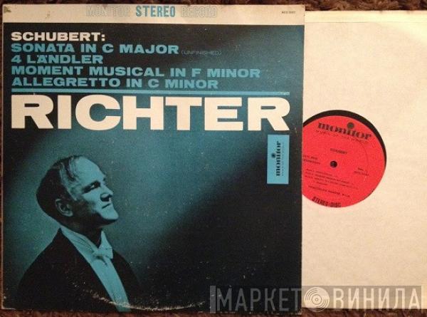 , Franz Schubert  Sviatoslav Richter  - Sonata In C Major (Unfinished) / 4 Ländler / Moment Musical In F Minor / Allegretto In C Minor