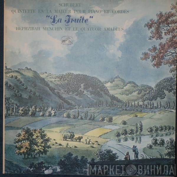 _ Franz Schubert Et Hephzibah Menuhin  Amadeus-Quartett  - Quintette En La Majeur Pour Piano Et Cordes "La Truite"