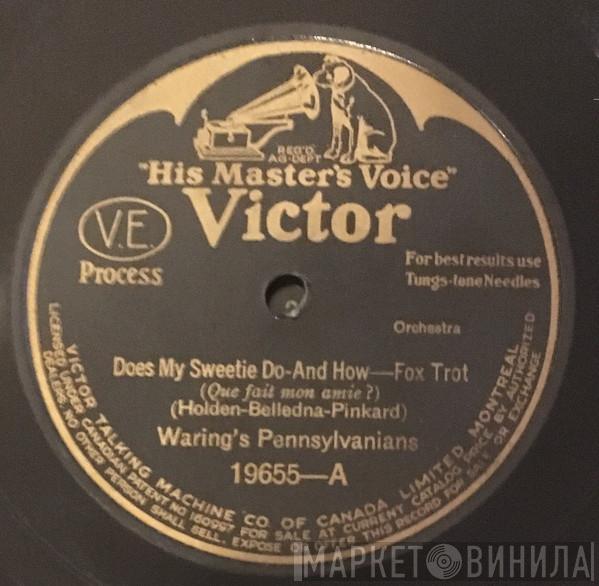 / Fred Waring & The Pennsylvanians  Meyer Davis' Le Paradis Band  - Does My Sweetie Do--And How / Bye And Bye