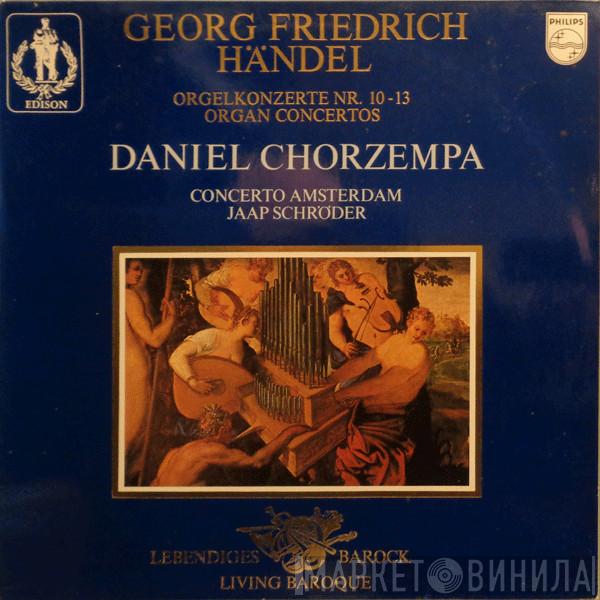 - Georg Friedrich Händel , Daniel Chorzempa , Concerto Amsterdam  Jaap Schröder  - Orgelkonzerte Nr. 10 - 13 / Organ Concertos