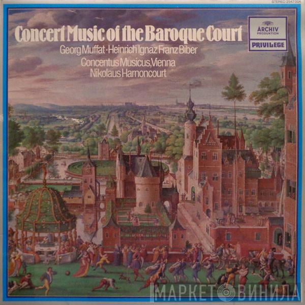 / Georg Muffat - Heinrich Ignaz Franz Biber / Concentus Musicus Wien  Nikolaus Harnoncourt  - Concert Music Of The Baroque Court