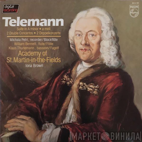 - Georg Philipp Telemann , Michala Petri , William Bennett  , Klaus Thunemann , The Academy Of St. Martin-in-the-Fields  Iona Brown  - Suite In A Minor = A-moll / 2 Double Concertos = 2 Doppelkonzerte