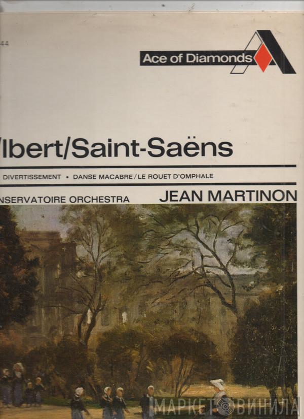 / Georges Bizet / Jacques Ibert , Camille Saint-Saëns , Orchestre De La Société Des Concerts Du Conservatoire  Jean Martinon  - Divertissement / Jeux D'Enfants / Danse Macabre / Le Rouet D'Omphale