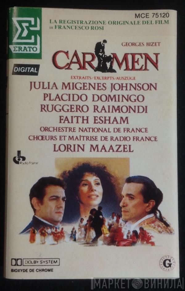 / Georges Bizet , Julia Migenes , Placido Domingo , Ruggero Raimondi , Faith Esham , Orchestre National De France Et Chœur de Radio France , Maîtrise De Radio France  Lorin Maazel  - Carmen (Extraits/Excerpts/Auszüge)