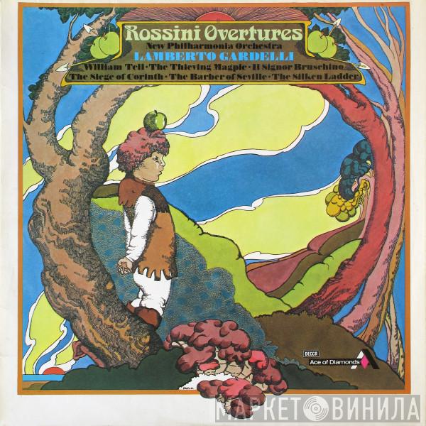 / Gioacchino Rossini / New Philharmonia Orchestra  Lamberto Gardelli  - Famous Overtures