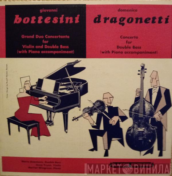 , Giovanni Bottesini  Domenico Dragonetti  - Grand Duo Concertante For Violin And Double Bass (With Piano Accompaniment) / Concert For Double Bass (With Piano Accompaniment)