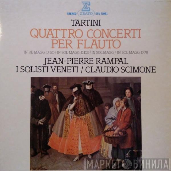 , Giuseppe Tartini , Jean-Pierre Rampal / I Solisti Veneti  Claudio Scimone  - Quattro Concerti Per Flauto
