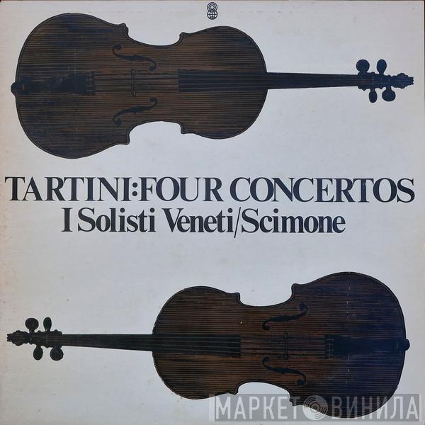 , Giuseppe Tartini / I Solisti Veneti  Claudio Scimone  - Four Concertos