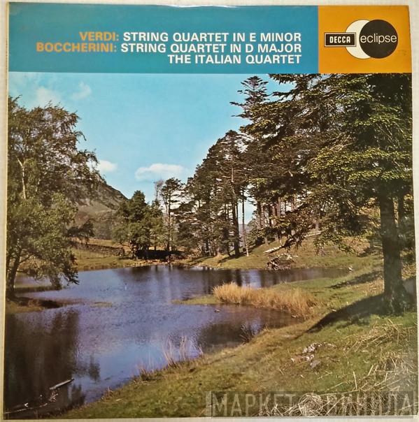 / Giuseppe Verdi , Luigi Boccherini  Quartetto Italiano  - String Quartet In E Minor / String Quartet In D Major