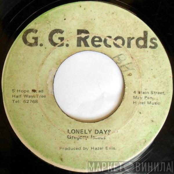/ Gregory Isaacs  G.G. Allstars  - Lonely Days / Lonely Dub