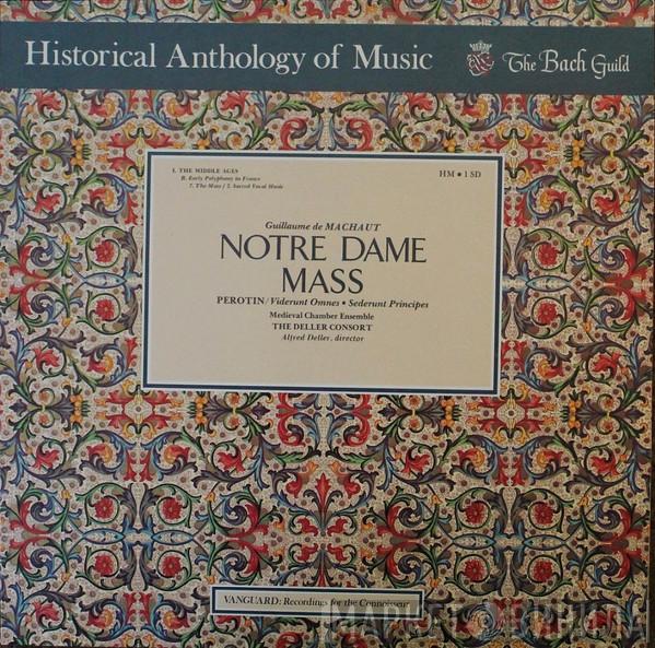 • Guillaume de Machaut • Pérotin • Medieval Chamber Ensemble • Deller Consort  Alfred Deller  - Notre Dame Mass / Viderunt Omnes • Sederunt Principes