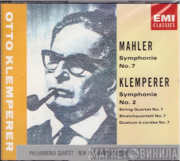 - Gustav Mahler , Otto Klemperer , Philharmonia String Quartet  New Philharmonia Orchestra  - Symphonie No. 7 / Symphonie No. 2 / String Quartet No. 7