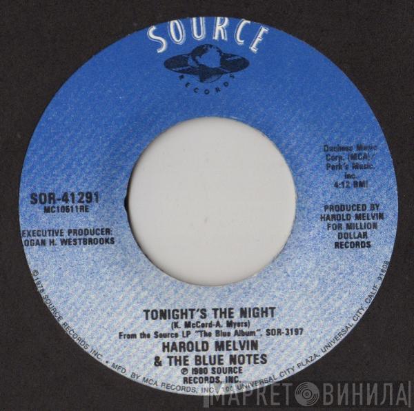 / Harold Melvin And The Blue Notes  Sharon Paige  - Tonight's The Night / If You're Looking For Somebody To Love