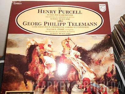 , Henry Purcell , Georg Philipp Telemann  Orchestre De Chambre De Rouen  - Suites Pour Orchestre / Concerto Pour Trompette, Cordes Et Continuo