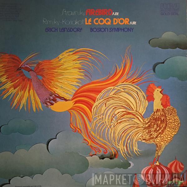 / Igor Stravinsky - Nikolai Rimsky-Korsakov / Erich Leinsdorf  Boston Symphony Orchestra  - Firebird Suite / Le Coq D'Or Suite