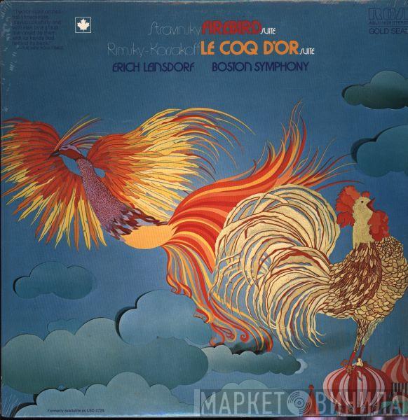 / Igor Stravinsky - Nikolai Rimsky-Korsakov / Erich Leinsdorf  Boston Symphony Orchestra  - Firebird Suite / Le Coq D'Or Suite