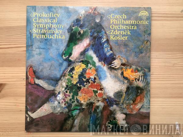 , Igor Stravinsky , Sergei Prokofiev , The Czech Philharmonic Orchestra  Zdeněk Košler  - Classical Symphony / Pétrouchka