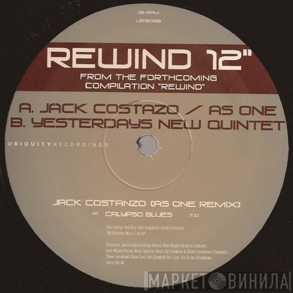 / Jack Costanzo / As One  Yesterdays New Quintet  - Rewind 12"
