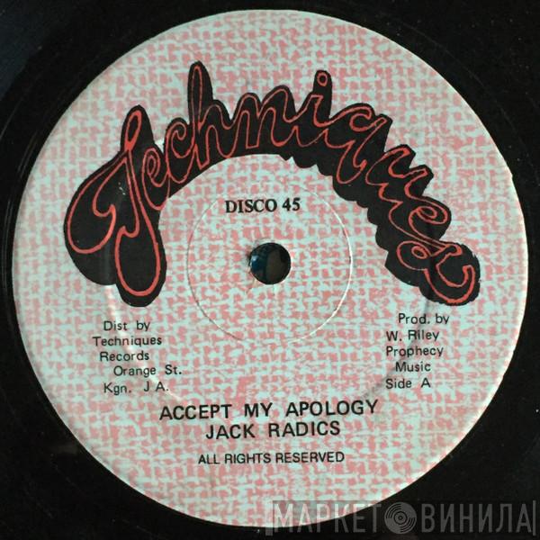 / Jack Radics  Red Dragon  - Accept My Apology / Yu Body Good