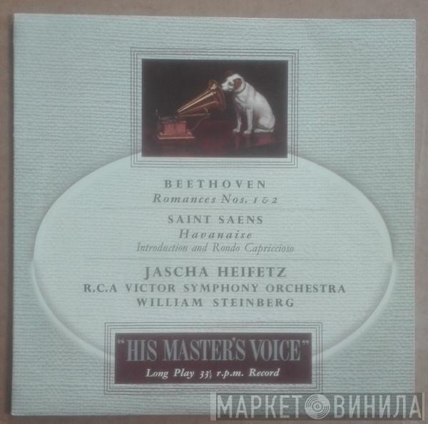 , Jascha Heifetz , William Steinberg / Ludwig van Beethoven  Camille Saint-Saëns  - Romances / Introduction Et Rondo Capriccioso, Havanaise
