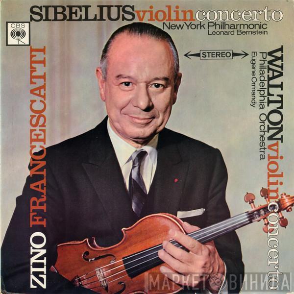/ Jean Sibelius / Sir William Walton / Zino Francescatti / The New York Philharmonic Orchestra / Leonard Bernstein / The Philadelphia Orchestra  Eugene Ormandy  - Violin Concertos