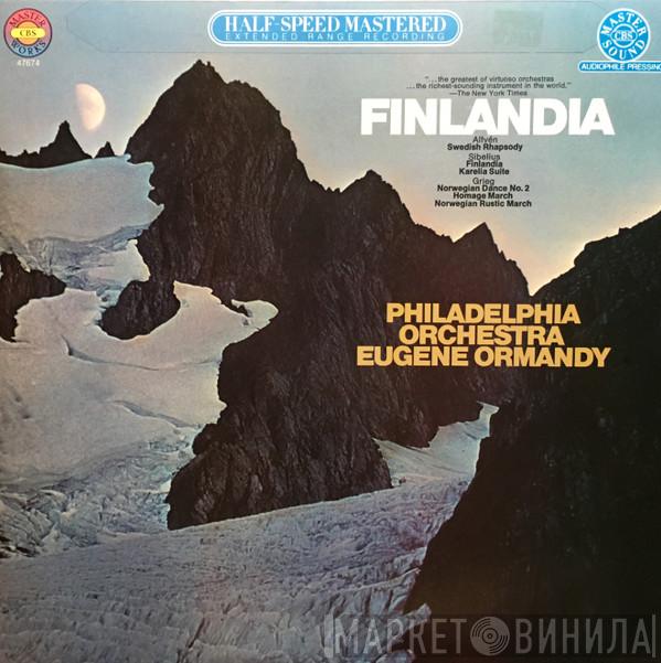 / Jean Sibelius / Edvard Grieg - Hugo Alfvén , The Philadelphia Orchestra  Eugene Ormandy  - Finlandia