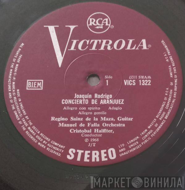 - Joaquín Rodrigo : Regino Sainz De La Maza : Manuel De Falla Orchestra  Cristóbal Halffter  - Concierto De Aranjuez / Fantasia Para Un Gentilhombre