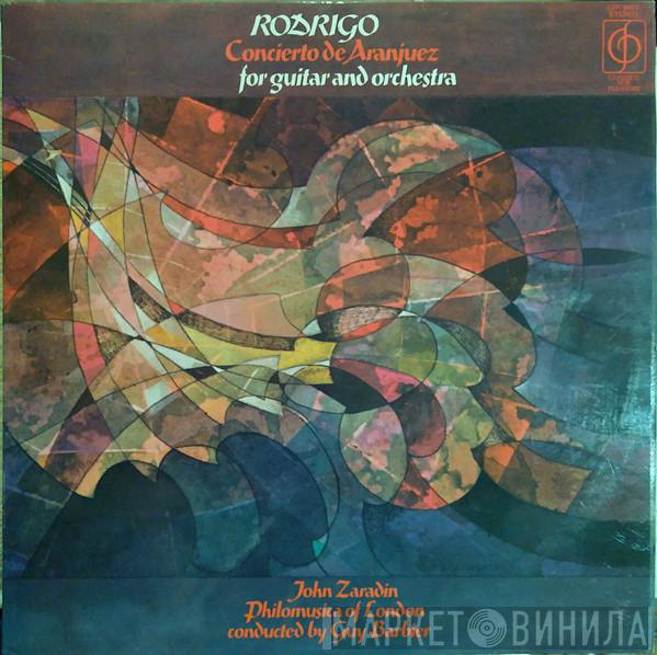 ; Joaquín Rodrigo , John Zaradin , Philomusica Of London  Guy Barbier  - Concierto De Aranjuez For Guitar And Orchestra