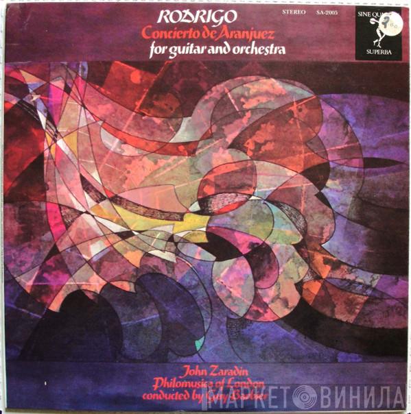 ; Joaquín Rodrigo , John Zaradin , Philomusica Of London  Guy Barbier  - Concierto De Aranjuez For Guitar And Orchestra