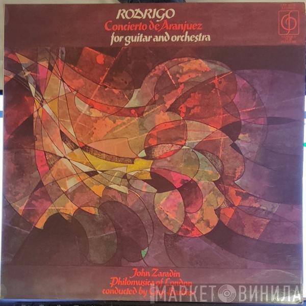 ; Joaquín Rodrigo , John Zaradin , Philomusica Of London  Guy Barbier  - Concierto De Aranjuez For Guitar And Orchestra