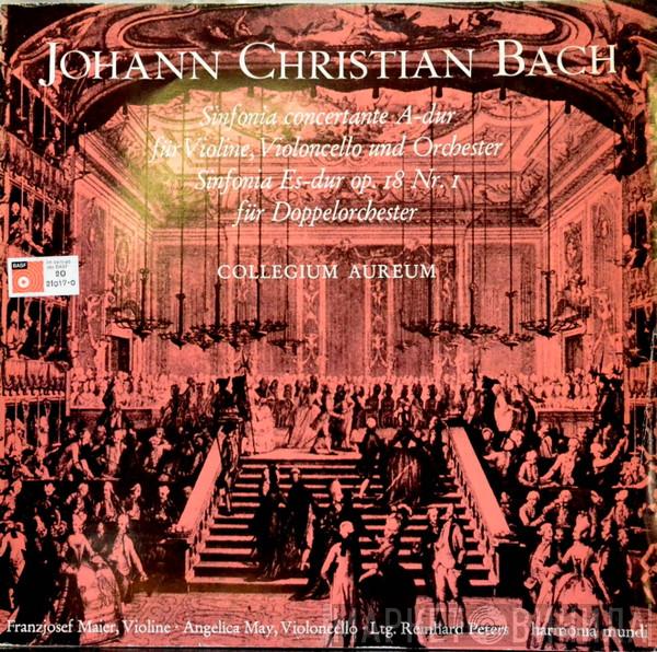 , Johann Christian Bach  Collegium Aureum  - Sinfonia Concertante A-Dur Für Violine, Violoncello Und Orchester / Sinfonia Es-Dur Op. 18 Nr. 1 Für Doppelorchester