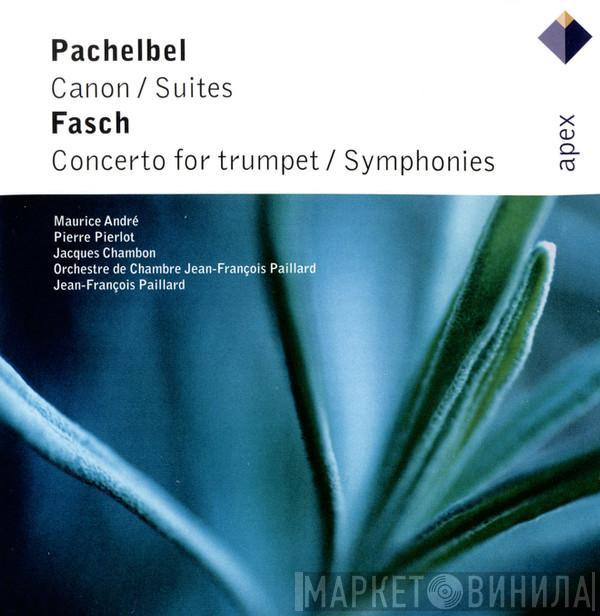 / Johann Pachelbel / Johann Friedrich Fasch / Maurice André / Pierre Pierrot / Jacques Chambon / Orchestre De Chambre Jean-François Paillard  Jean-François Paillard  - Canon / Suites, Concerto For Trumpet / Symphonies