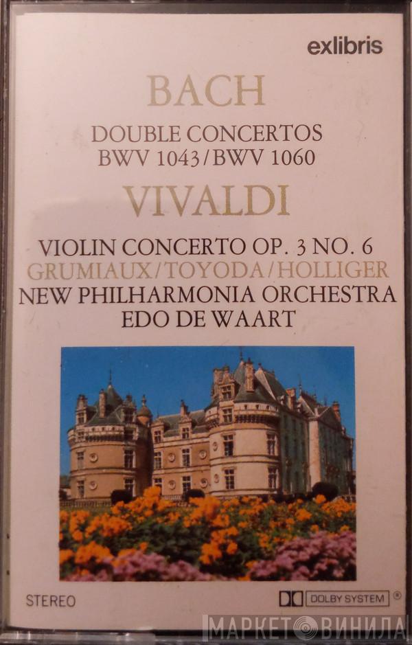 , Johann Sebastian Bach , Antonio Vivaldi / Arthur Grumiaux / Koji Toyoda , Heinz Holliger , New Philharmonia Orchestra  Edo de Waart  - Double Concertos BWV 1043 / BWV 1060 / Violin Concerto Op. 3 No. 6