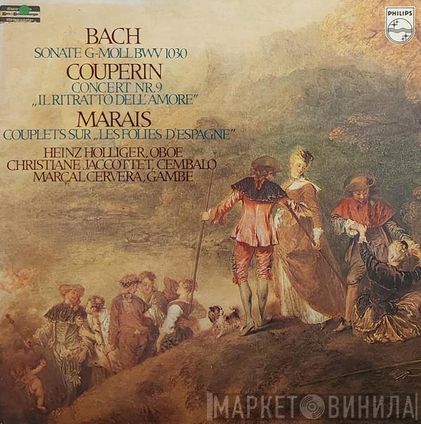 / Johann Sebastian Bach / François Couperin - Marin Marais • Heinz Holliger • Christiane Jaccottet  Marçal Cervera  - Couperin / Bach / Marais - Holliger / Jaccotett / Cervera