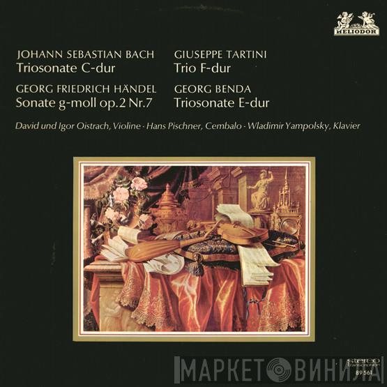 / Johann Sebastian Bach / Giuseppe Tartini / Georg Friedrich Händel  Georg Anton Benda  - Triosonate C-dur / Trio F-dur / Sonate g-moll Op. 2 Nr. 7 / Triosonate E-dur