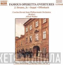 / Johann Strauss Jr. / Franz von Suppé / Jacques Offenbach , Czecho-Slovak State Philharmonic Orchestra (Kosice)  Alfred Walter  - Famous Operetta Overtures