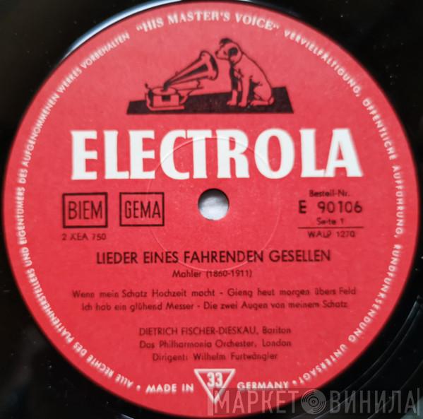 - Johannes Brahms / Gustav Mahler - Dietrich Fischer-Dieskau - Hertha Klust - Philharmonia Orchestra  Wilhelm Furtwängler  - Sieben Lieder Aus Op. 32 / Lieder Eines Fahrenden Gesellen